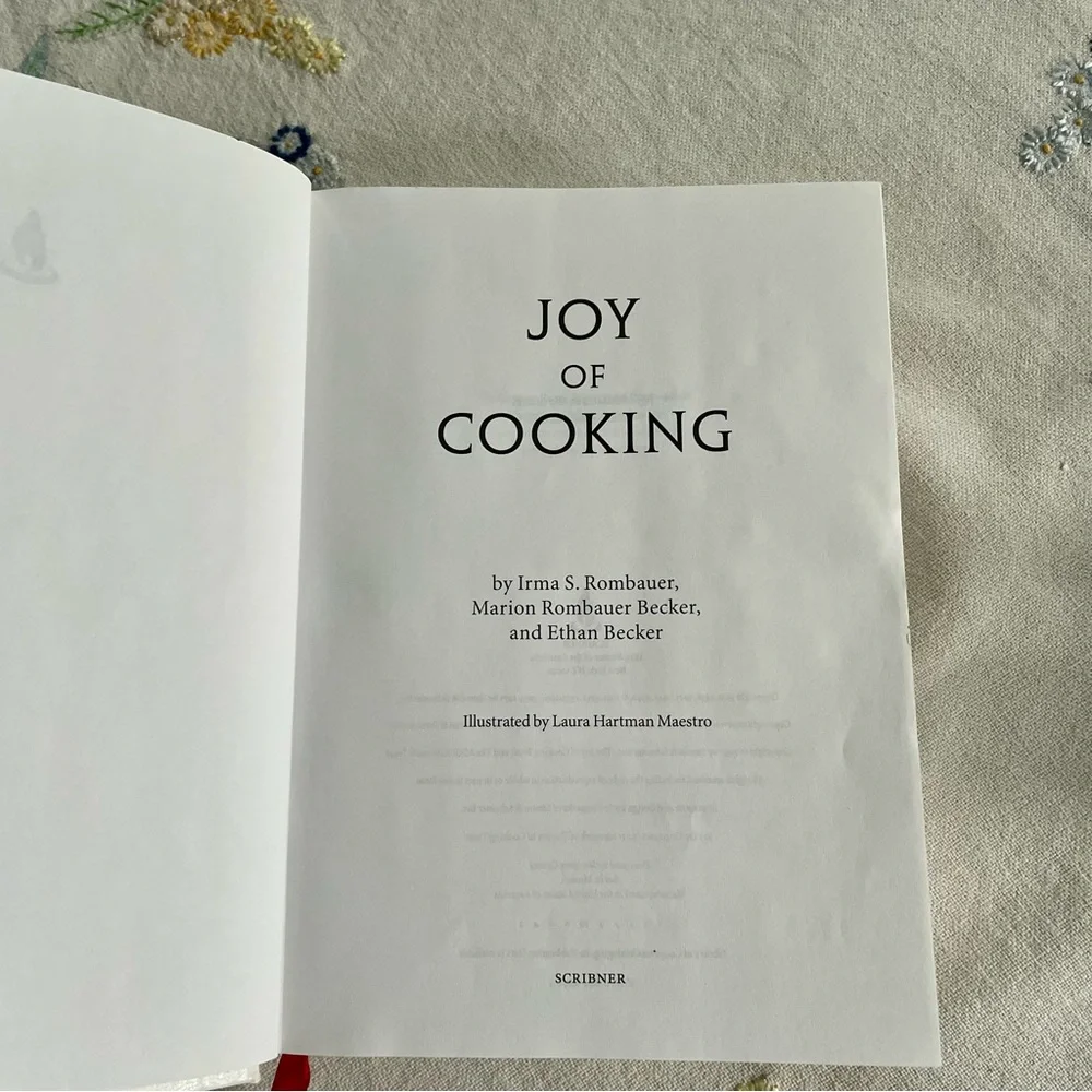 Vintage Joy of Cooking 1997 Edition Hardcover Cookbook. The Cook's Bible